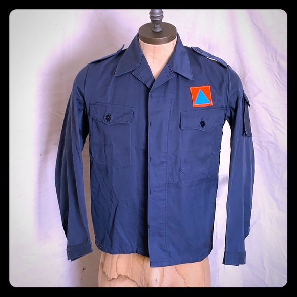 Vintage Other - Vintage Deadstock German Security Shirt (90s?)